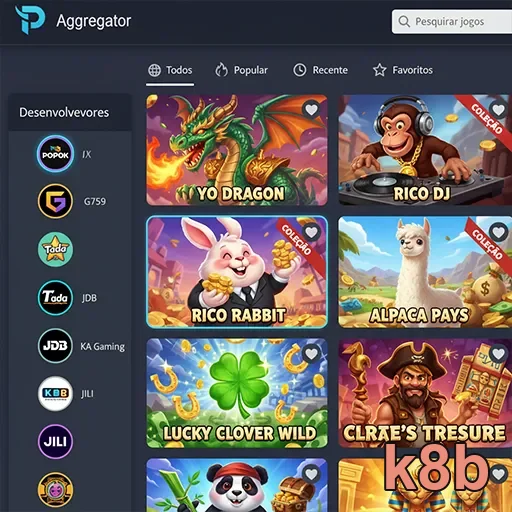 Sessão contínua no app k8b em celular durante jogo