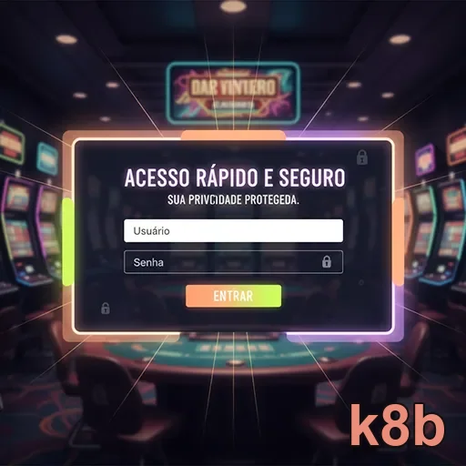 Jogue com controle no app k8b oficial e rápido - k8b