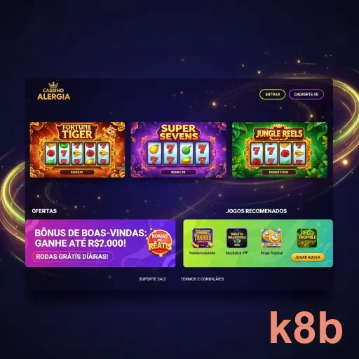 Cartões de promoções atuais k8b para perfis distintos